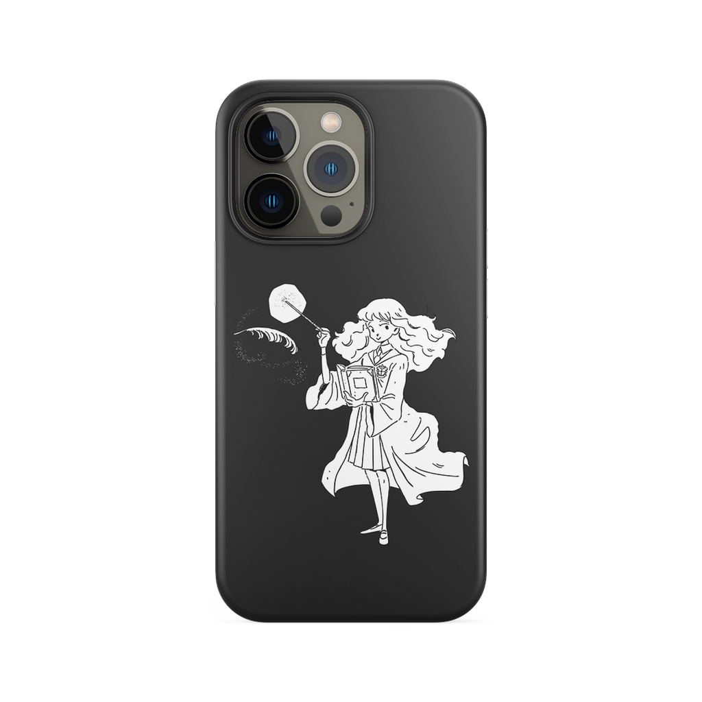 Capa Harry Potter - Hermione Na  Do Uniforme Branco
