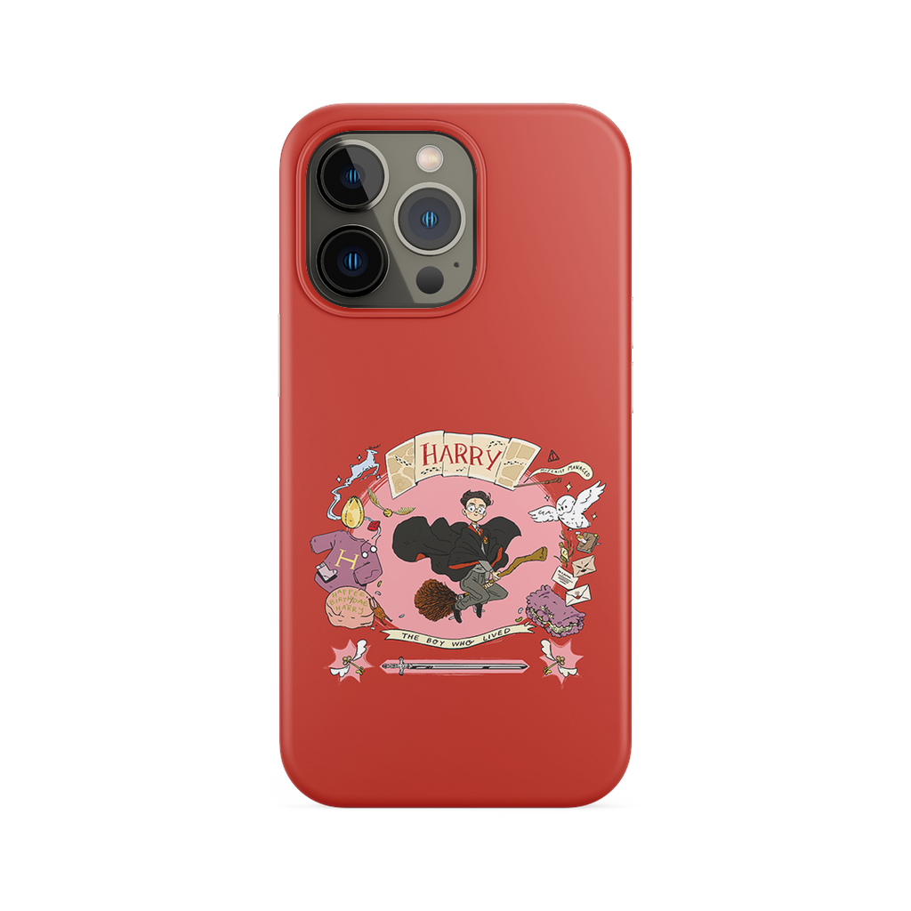 Capa Harry Potter - Harry O Menino Que Viveu  Vermelha