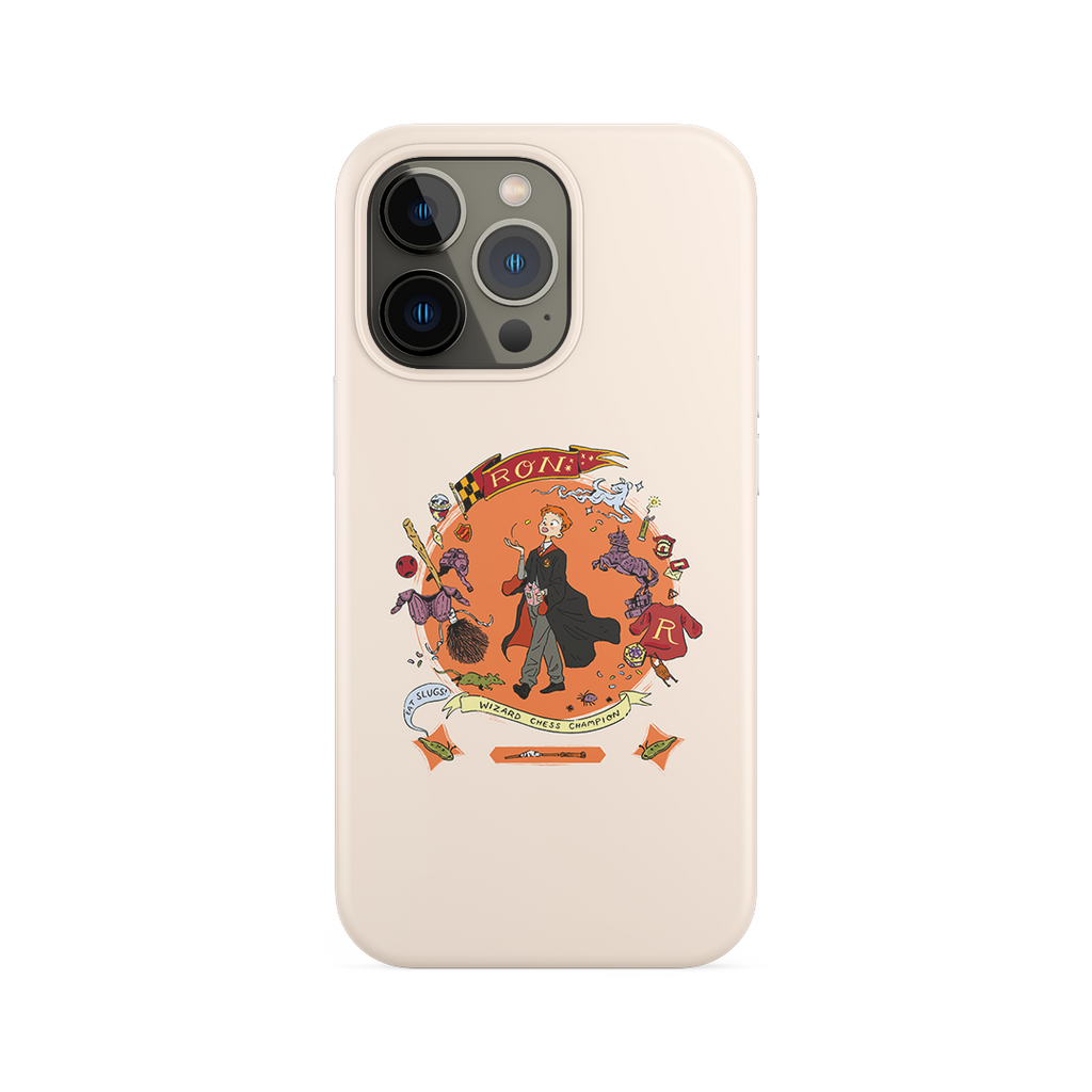 Capa Harry Potter - Ron Wizard Campeao De Xadrez Rosa 